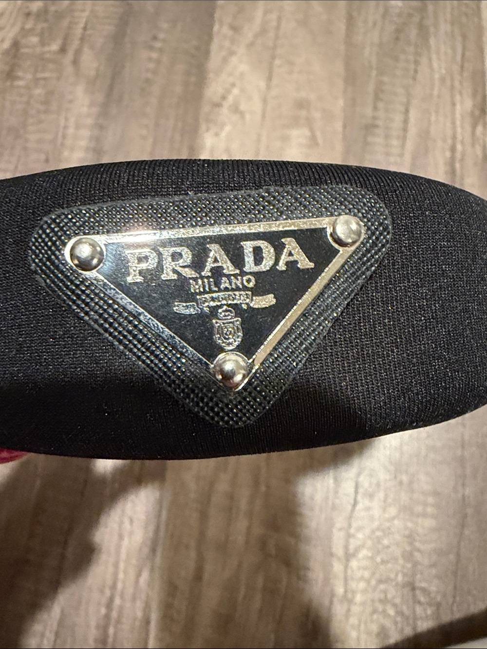 Upcycled Prada Headband - Picture 2 of 3